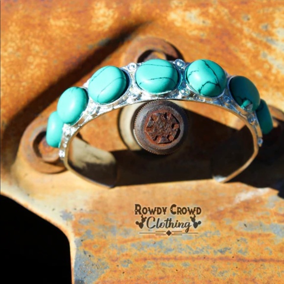 Stagecoach Cuff Bracelet - Turquoise - Picture 3 of 3